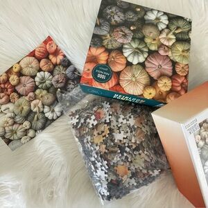 Galison Heirloom Pumpkin Puzzle